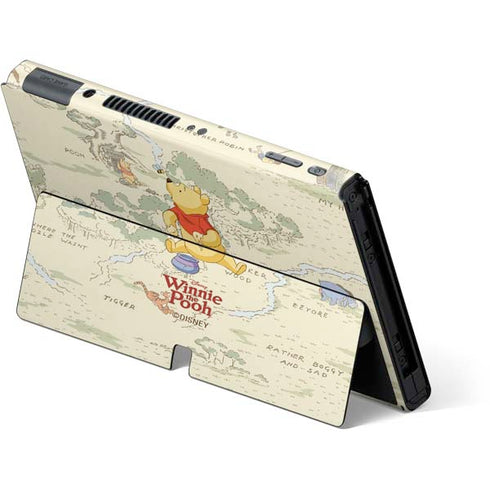 Disney Winnie the Pooh Hundred Acre Wood Nintendo Switch OLED (2021) Skin